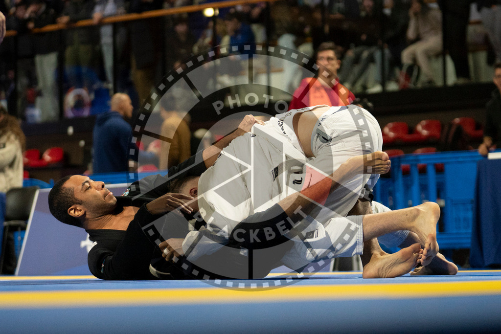 20240119PBB0437 | Fighters compete during the IBJJF European Championship in Paris, France, on January 19, 2024.