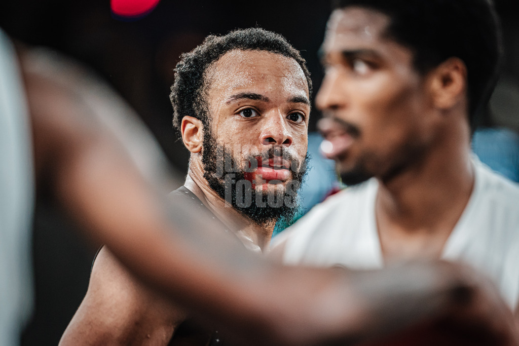 Basketball | Männer | Saison 2023/2024 | easyCredit Basketball Bundesliga | 31. Spieltag | Veolia Towers Hamburg vs. HAKRO Merlins Crailsheim | 30.04.2024 | Galin Smith (#30, HAKRO Merlins Crailsheim)