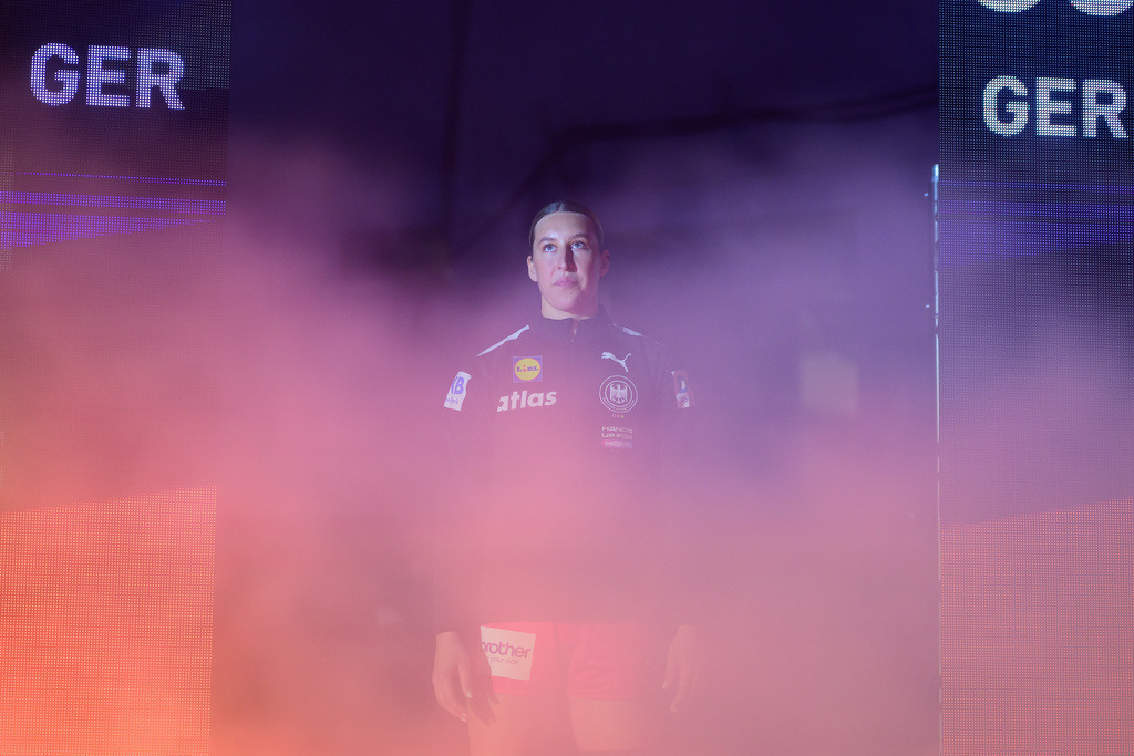 Handball I Frauen I Saison 2024-2025 I Länderspiel I Deutschland - Dänemark | Der Sportfotograf. - Realisiert mit Pictrs.com