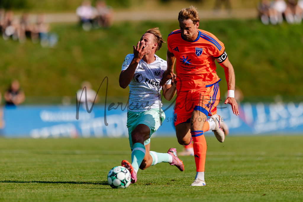 Testspiel, Saison 2026/27: SC Preußen Münster - Kickers Emden | Billerbeck, 10.07.2026: Testspiel, SC Preußen Münster gegen Kickers Emden auf der Anlage des DJK Billerbeck in Billerbeck. Foto: sportfotografie.ms | Markus Paletta - Realisiert mit Pictrs.com