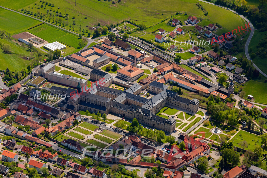 aktuelles Luftbild von  Ebrach  - Luftaufnahme wurde 2019 von https://frankenair.de mittels Flugzeug (keine Drohne) erstellt.