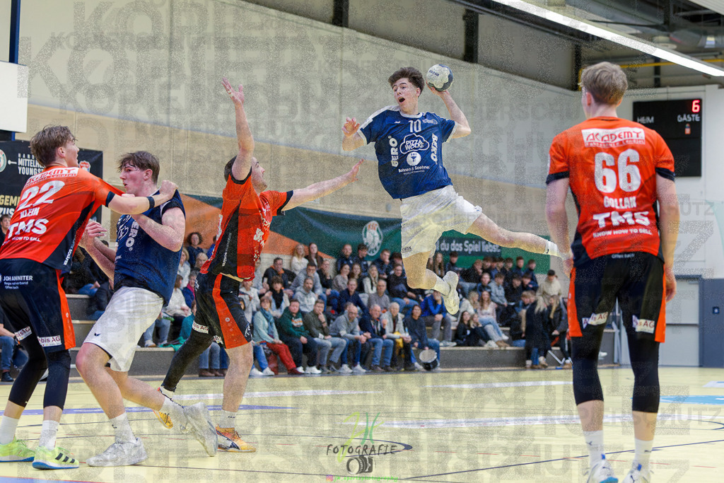 Jugendbundesliga A-Jugend; HSG Dutenhofen/Münchh. - HSG Rodgau Nieder-Roden | Jugendbundesliga A-Jugend; HSG Dutenhofen/Münchh. - HSG Rodgau Nieder-Roden am 07.12.2024 in Dutenhofen (Sporthalle Dutenhofen)Photo © 2024 - Jörg Heinrich - Realisiert mit Pictrs.com