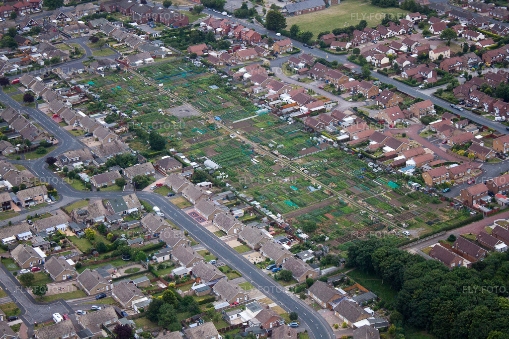 Vue aérienne: Vue de la ville à Bridlington dans le département Angleterre, Grande Bretagne – .Photo: IMG_58735.jpg prise le 20/07/2013 par Werner Riehm/FLY-FOTO.eu – Résolution de l'original: 4752 x 3168 px