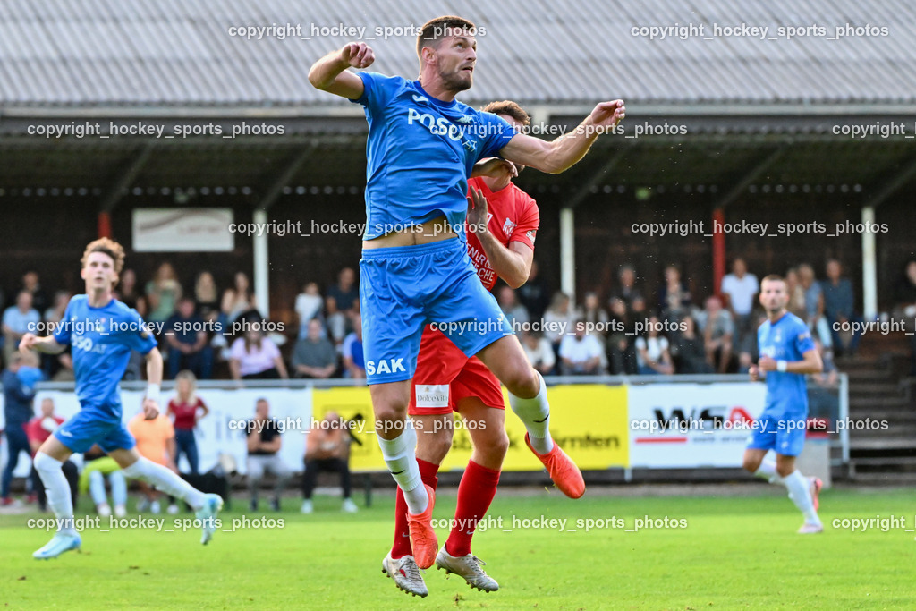 KAC 1909 vs. SAK | #22 Leo Ejup SAK, KAC 1909 vs. SAK, KAC 1909 vs. SAK am 06.09.2024 in Klagenfurt (Sportplatz KAC), Austria, (Photo by Bernd Stefan)