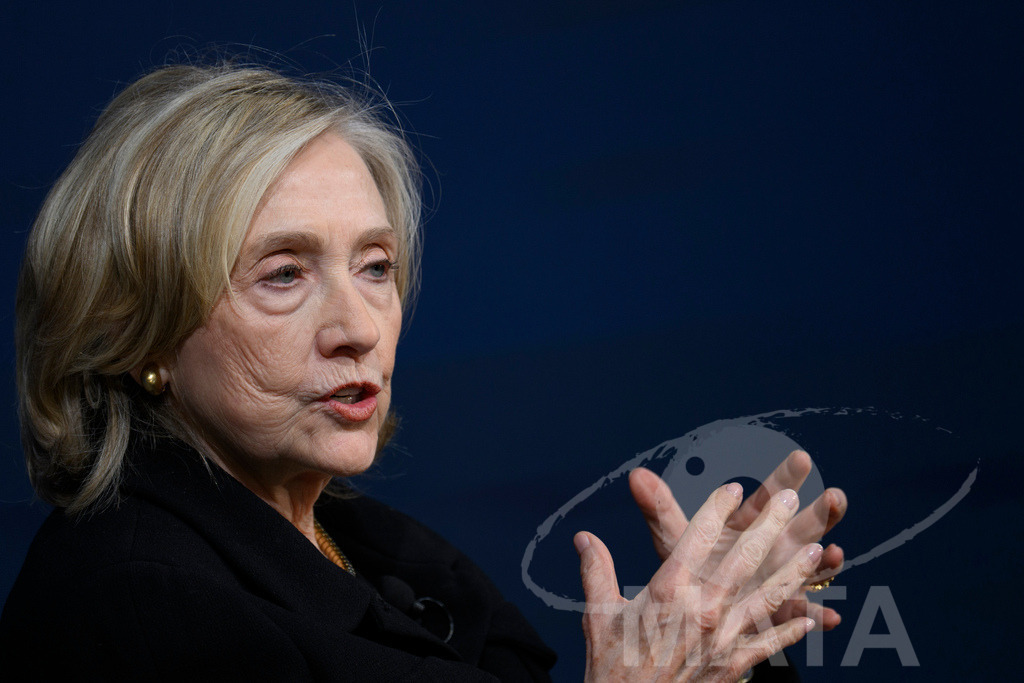 _DWA3834 | Die US-Politikerin Hillary Clinton auf der Veranstaltung Bridging Scholarship and Statecraft im Rahmen der Münchner Sicherheitskonferenz 2026. München, 13.02.2026 Bayern Deutschland  - Realisiert mit Pictrs.com