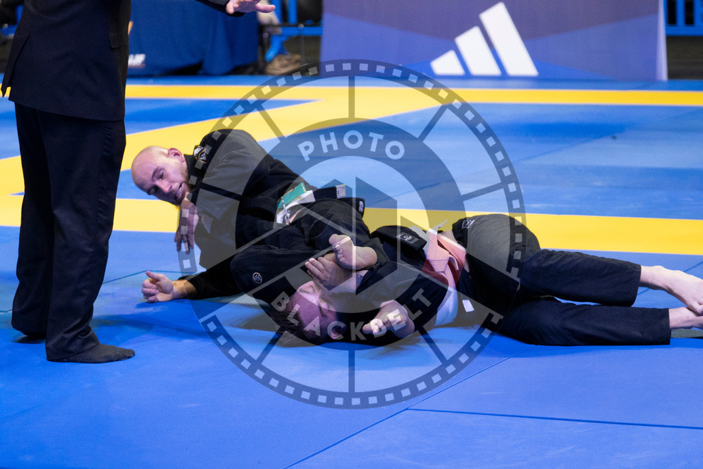 20240119PBB1379 | Fighters compete during the IBJJF European Championship in Paris, France, on January 19, 2024.