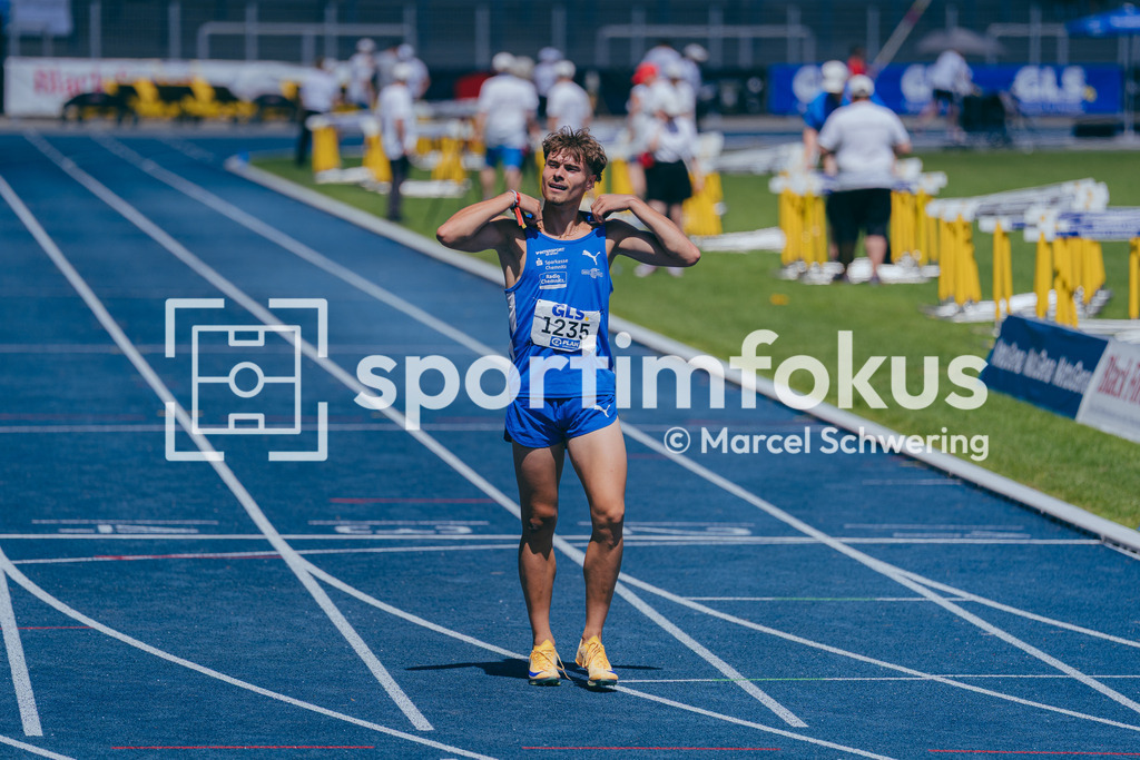 Deutsche Meisterschaften U20 / U16 2026 | Arne Döring, LAC Erdgas Chemnitz, 1235, 110 Meter Hürden, Finale, Deutsche Meisterschaften der U20 &amp; U16 2026, Lohrheidestadion Bochum-Wattenscheid, 12.07.2026. Foto: Marcel Schwering / sportimfokusDeutsche Meisterschaften der U20 &amp; U16 2026, Lohrheidestadion Bochum-Wattenscheid, 12.07.2026. Foto: Marcel Schwering / sportimfokus - Realisiert mit Pictrs.com