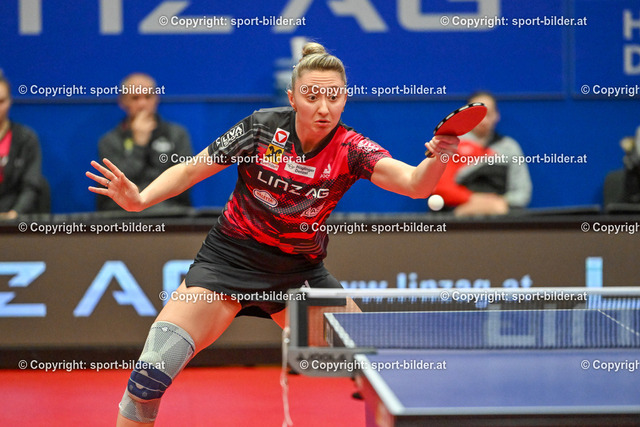 AUT, Tischtennis ETTU Womans Champions League Semi Final 2, Linz AG Froschberg (AUT) vs Etival Clairefontaine (FRA) | 29.01.2023, Sportpark Lissfeld, AUT, Tischtennis ETTU Womans Champions League Quarter Final 2, Linz AG Froschberg (AUT) vs Etival Clairefontaine (FRA), im Bild Sofia Polcanova (Froschberg Linz)


// ETTU, Tischtennis Womans Champions League Quarter Final 2 between Linz AG Froschberg (AUT) vs Etival Clairefontaine (FRA) in Linz, Austria on 2023/01/29