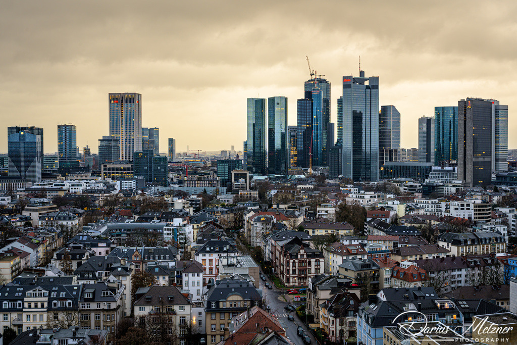 Die Skyline von Frankfurt | Die Skyline von Frankfurt