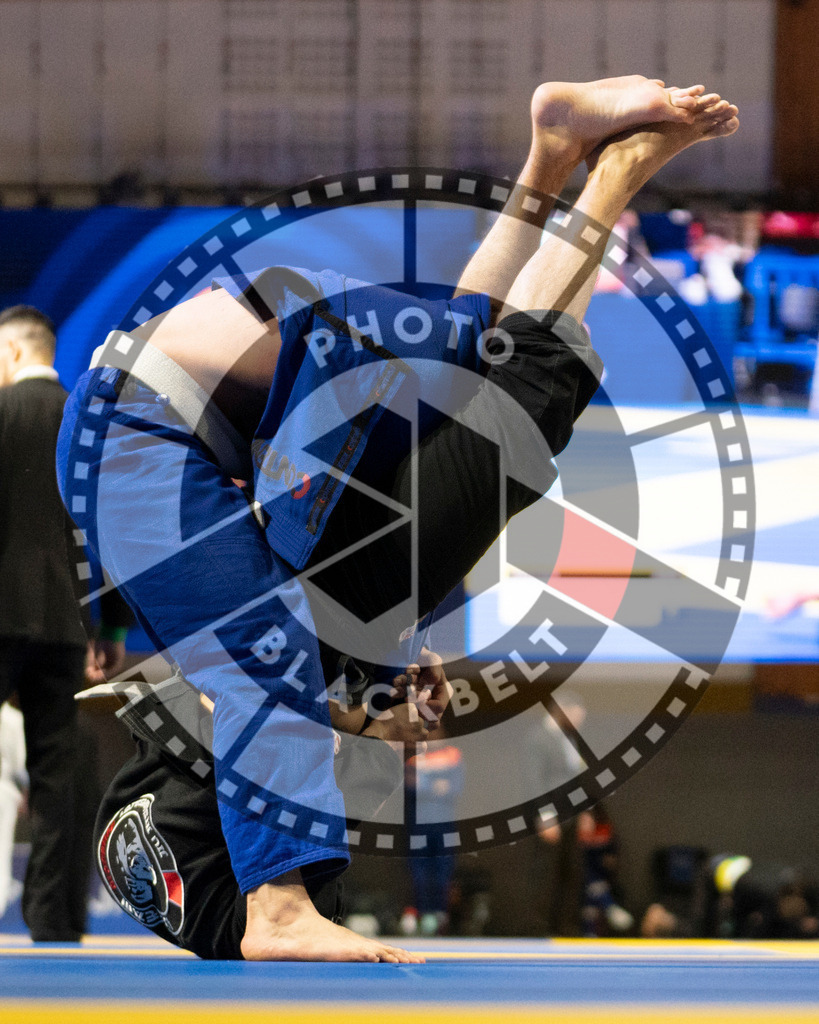 20240119PBB0350 | Fighters compete during the IBJJF European Championship in Paris, France, on January 19, 2024.