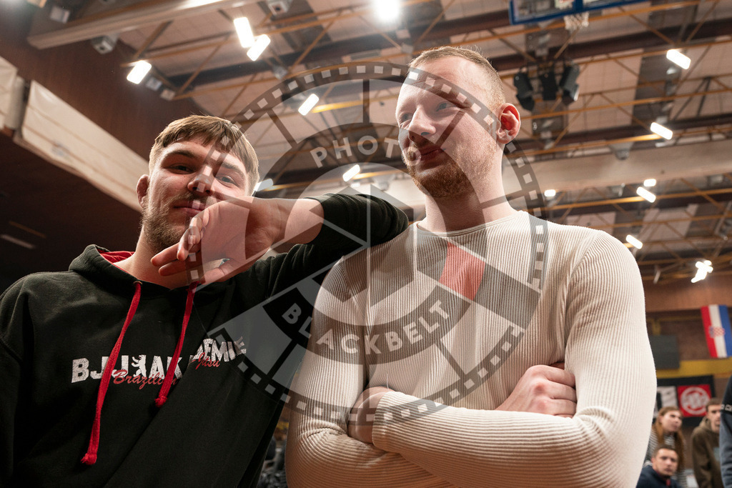 20240217PBB09138 | Fighters compete during the ADCC European, Middle Eastern and African Championship in Zagreb, Croatia, on February 17, 2024.
