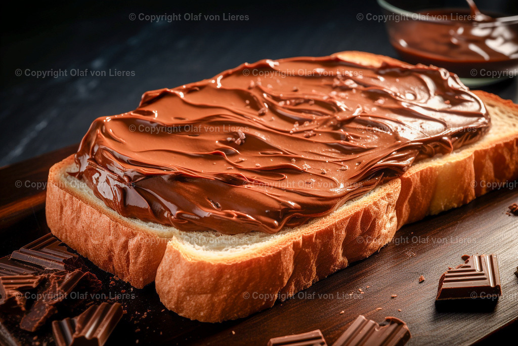 Schokoladenaufstrich | Brot mit Schokocreme
