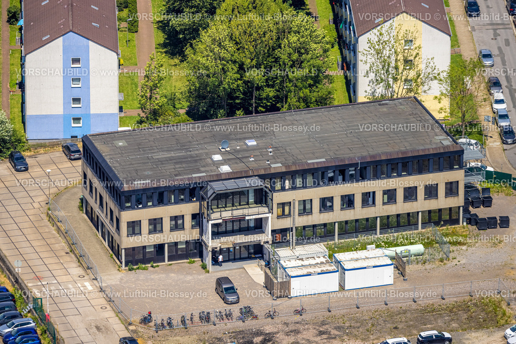Hattingen230708257 | Luftbild, Gebäude Ziburski Industrieverpackungen im Gewerbegebiet Nierenhofer Straße, Hattingen, Ruhrgebiet, Nordrhein-Westfalen, Deutschland