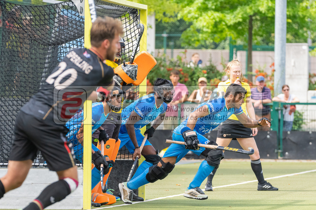 HK_20230822_103731 | 4 Nations Tournament Spiel um Platz 1 ( MU21 ) Indien - Germany am 22.8.2023 DHC Düsseldorf, Düsseldorf ,