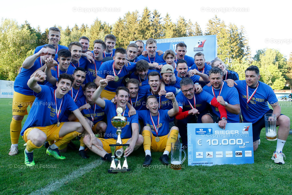 A_LUI-260522_39 | SPORT,FUSSBALL TRANSDANUBIA CUP FINALE 26.05.2022 ST.MARTIN/MK.-ASKOE OEDT IM BILD: SIEGER ST.MARTIN FOTO:FOTOLUI/OOEFV