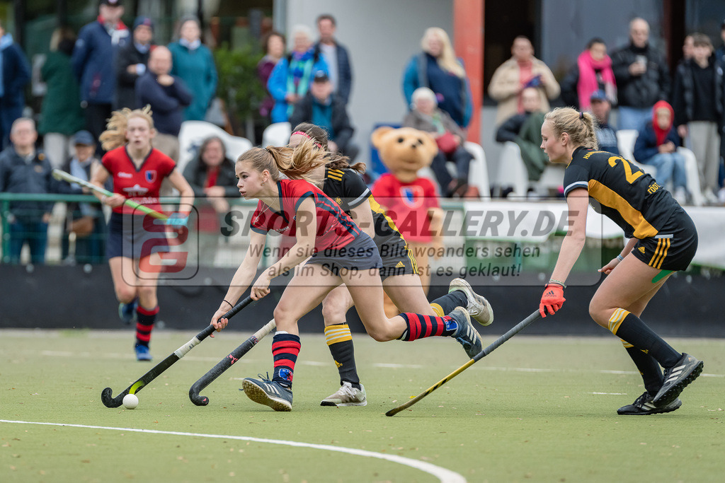 HK_20231022_105902 | Platz 3 Deutsche Meisterschaft Feld WU16 Berliner HC - Harvestehuder THC am 22.10.2023 DHC, Düsseldorf ,