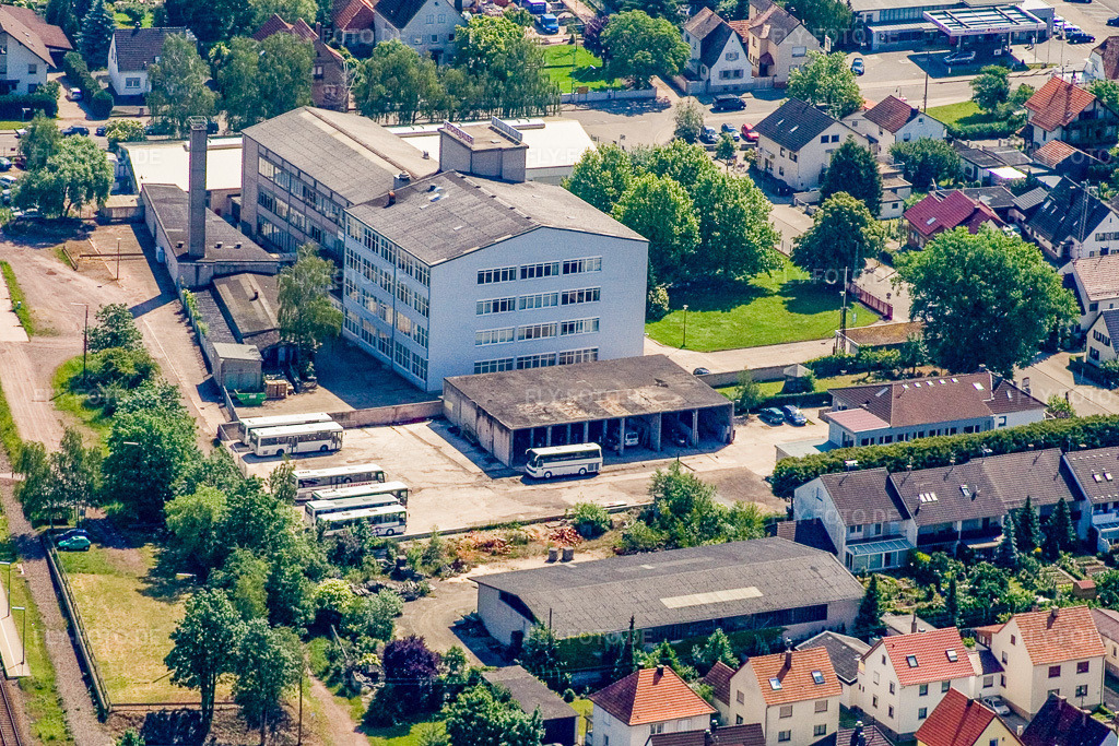 Luftbild: Fa. Eichenauer in Kandel im Bundesland Rheinland-Pfalz in Deutschland. Foto: IMG_2351.jpg vom 03.06.2006 durch Werner Riehm/FLY-FOTO.de