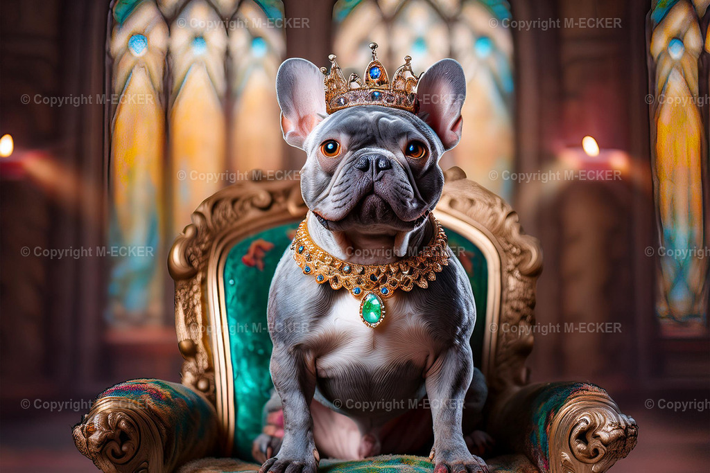 doge mit krone | Martin Ecker Fotograf Euratsfeld - Realisiert mit Pictrs.com
