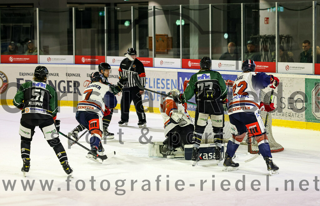 2022-10-23_130_TSV_Erding_gegen_ESC_Kempten | Erding, Deutschland, 23.10.2022:
Eishockey, Bayernliga 2022 / 2023, 7. Spieltag, TSV Erding gegen ESC Kempten, Endergebnis: 

Foto: Christian Riedel / fotografie-riedel.net