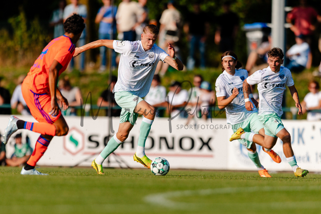 Testspiel, Saison 2026/27: SC Preußen Münster - Kickers Emden | Billerbeck, 10.07.2026: Testspiel, SC Preußen Münster gegen Kickers Emden auf der Anlage des DJK Billerbeck in Billerbeck. Foto: sportfotografie.ms | Markus Paletta - Realisiert mit Pictrs.com