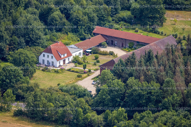 Castrop-Rauxel220706605 | Luftbild, Haus Dorloh, Dingen, Castrop-Rauxel, Ruhrgebiet, Nordrhein-Westfalen, Deutschland