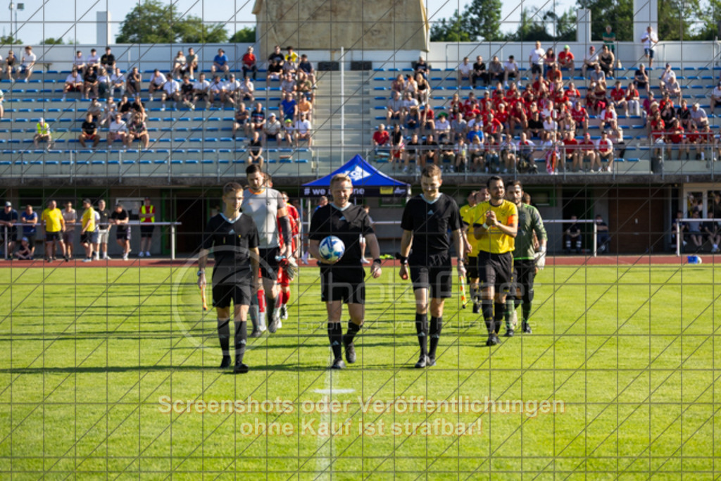 20250620_182633_0063 | #,TV Eybach (rot) vs. TSV Ottenbach (gelb), Fussball, Relegationsfinale in Kreisliga A3 - Bezirk Neckar/Fils, Saison 2024/2025, Eichenbachstadion, Haldenstraße, 73054 Eislingen, 20.06.2025 - 18:30 Uhr,Foto: PhotoPeet-Sportfotografie/Peter Harich