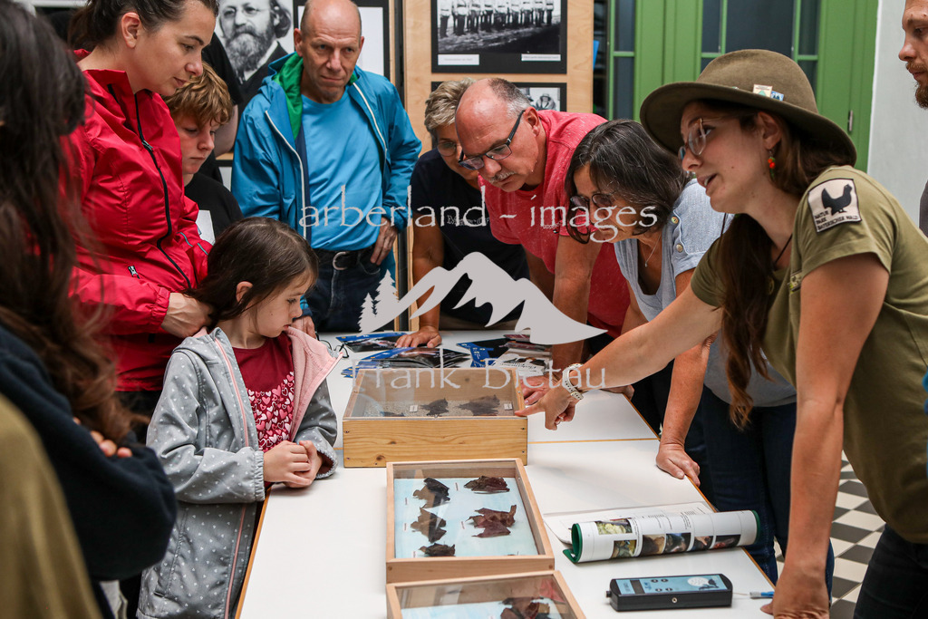 OE7A6214 | Samatha Biebl, erklärt den Besuchern alles über das Leben von Fledermäusen