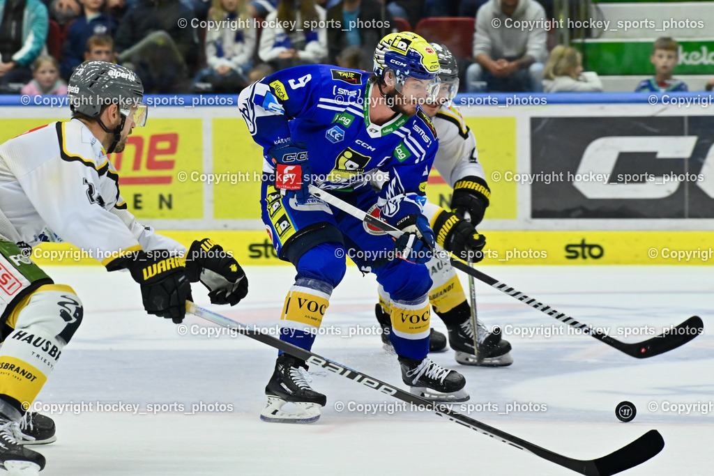 EC IDM Wärmepumpen VSV vs. HC Pustertal 8.10.2023 | #9 RAUCHENWALD Alexander EC VSV, EC IDM Wärmepumpen VSV vs. HC Pustertal 8.10.2023, EC IDM Wärmepumpen VSV vs. HC Pustertal am 08.10.2023 in Villach (Stadthalle Villach), Austria, (Photo by Bernd Stefan)