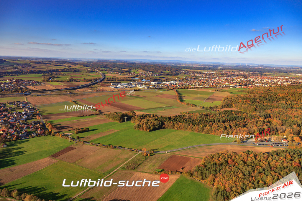 Die Luftaufnahme Basilika-vierzehnheiligen - Bad Staffelstein wurde 2017 mittels Flugzeug (keine Drohne) erstellt. Perfekte Schärfe und Druck- Auflösung- Garantiert!