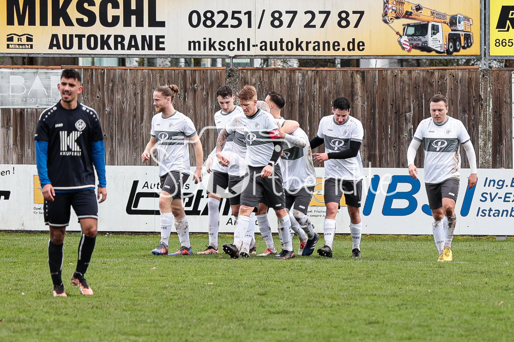 BC Aichach - TSV Pöttmes | Jubel nach 0-1