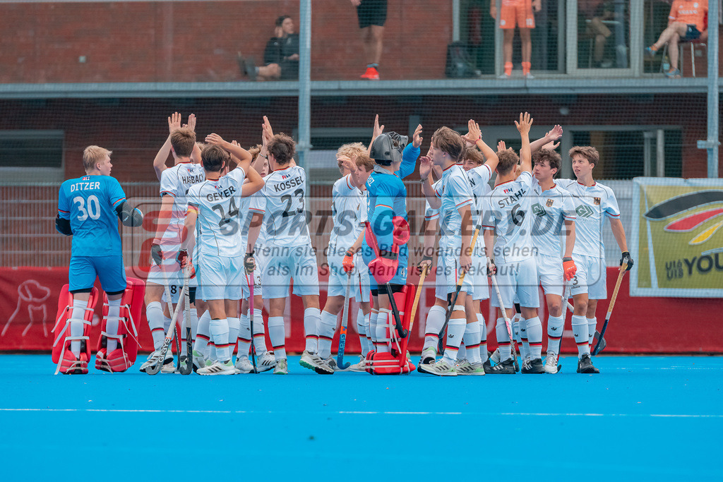 HK_20230715_102426 | Euro Hockey MU18 SF2 Spain vs Germany Championship Girls & Boys am 15.7.2023 CHTC , Krefeld ,