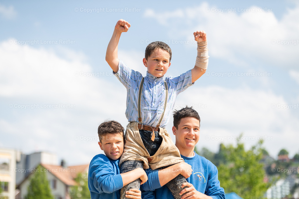 Schwingen -  Herisauer Buebeschwinget 2023 | Herisau Ebnet, 27.5.23, Schwingen - Herisauer Buebeschwinget.