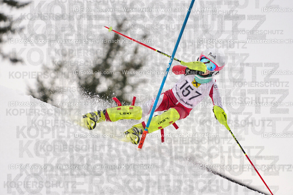 ALP4600_KinderCup-SL_STMK_Strallegg_Seitlinger Cosima | Raiffeisen KINDERCUP Alpin, SLALOM auf der JogllandStreif in Strallegg am So 23. Februar 2025. Veranstaller: Steirischer Skiverband (5000). Skiunion Strallegg (5197).