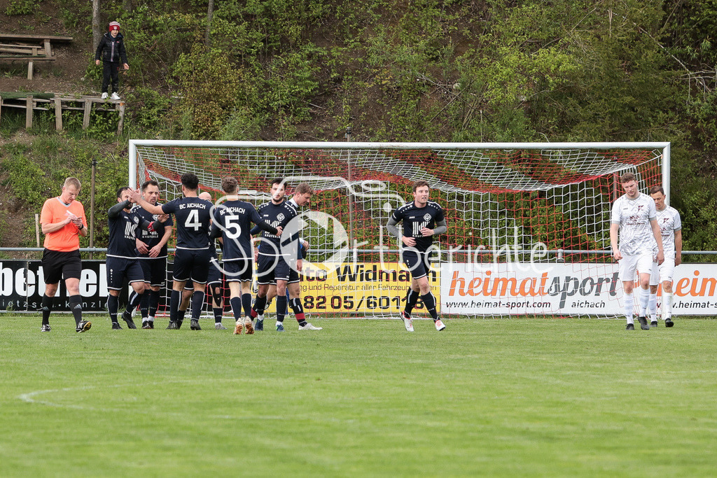 BC Adelzhausen - BC Aichach | Jubel nach 1-1 / AIC #2