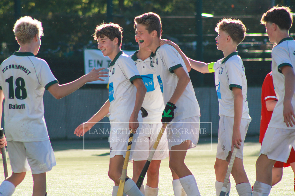 MU14 FINALE Westdeutsche Meisterschaft  Rot-Weiß Köln - HTC Uhlenhorst Mülheim 24.09.23 Düsseldorf-202 | lanaschraderfotografie - Realisiert mit Pictrs.com