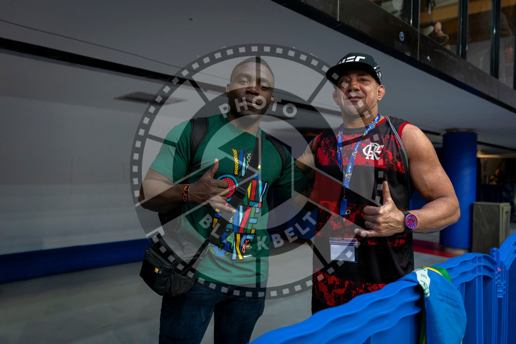 20240126PBB0528 | Fighters compete during the Brazilian Jiu-Jitsu European Championship of the IBJJF in Paris, France, on January 26, 2024.