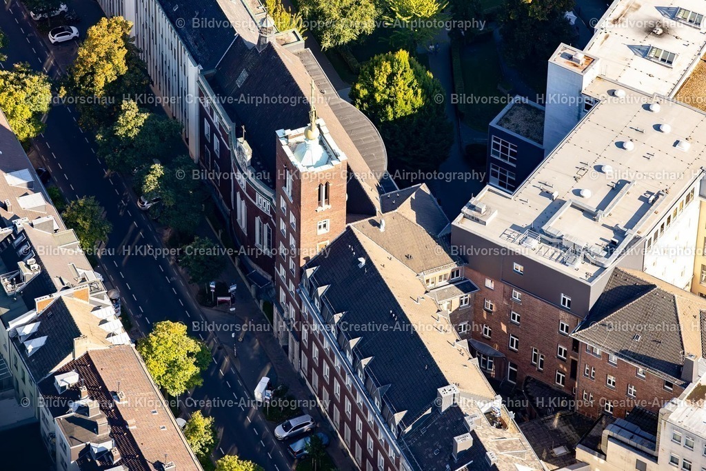 Lufbilder Aachen-6097 | Klinikgelände des Krankenhauses " Alexianer-Krankenhaus " an der Straße Alexianergraben in Aachen im Bundesland Nordrhein-Westfalen, Deutschland - Realisiert mit Pictrs.com