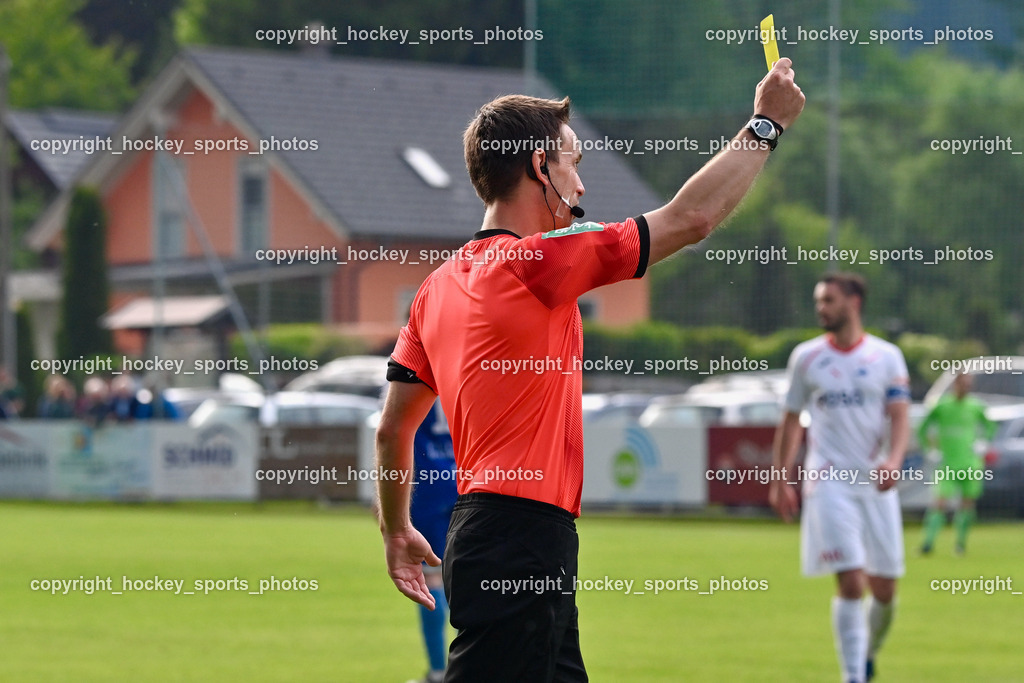 SV Dellach Gail vs. SAK 29.5.2023 | Schlacher Marco Referee, Gelbe Karte