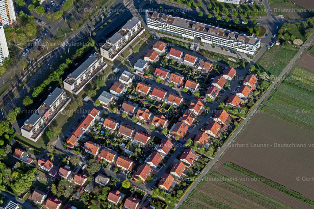 4026157 | ERFURT 06.05.2020 Wohngebiet - Mischbebauung der Mehr- und Einfamilienhaussiedlung an der Nordhäuser Straße im Ortsteil Andreasvorstadt in Erfurt im Bundesland Thüringen, Deutschland. // Residential area - mixed development of a multi-family housing estate and single-family housing estate on Nordhaeuser Strasse in the district Andreasvorstadt in Erfurt in the state Thuringia, Germany. Foto: Gerhard Launer