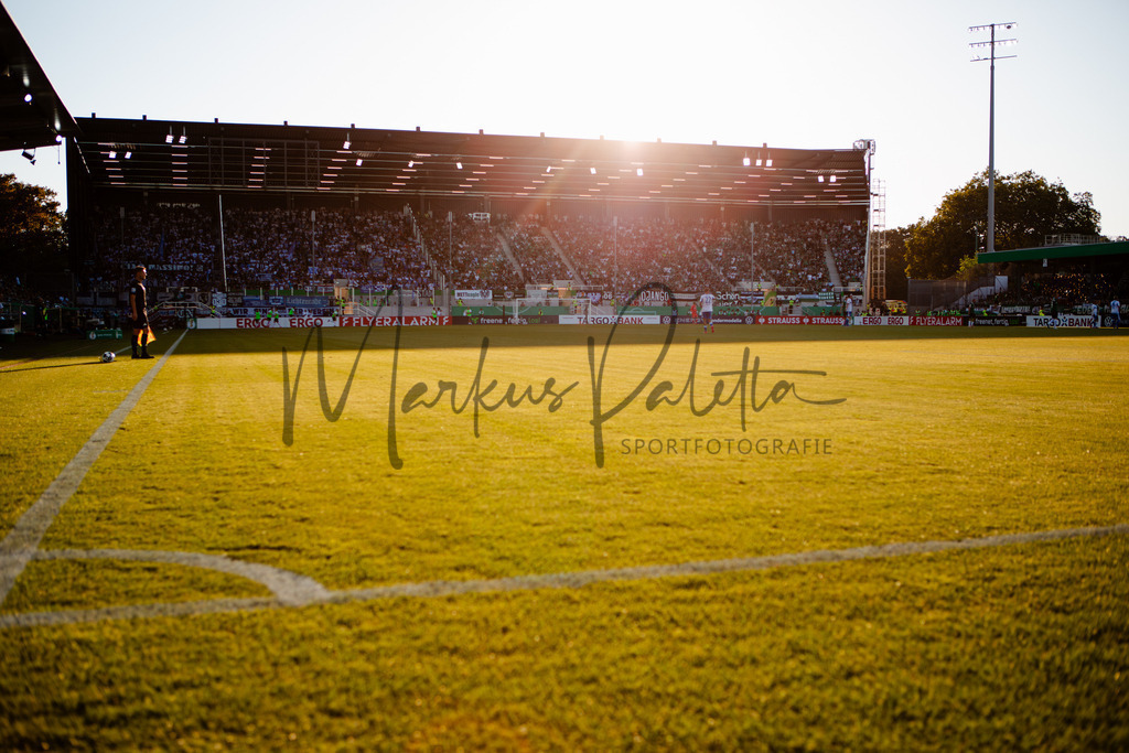 DFB-Pokal 2025/2026, 1. Runde: SC Preußen Münster - Hertha BSC Berlin | Münster, 18.08.2025: DFB-Pokal 2025/2026, 1. Runde, SC Preußen Münster gegen Hertha BSC Berlin im LVM-Preußenstadion in Münster.(Foto: sportfotografie.ms | Markus Paletta) - Realisiert mit Pictrs.com