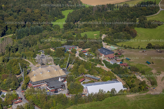 Lennestadt230909707Elspe | Luftbild, Elspe Festival Gelände mit Zeltdach, Elspe, Lennestadt, Sauerland, Nordrhein-Westfalen, Deutschland