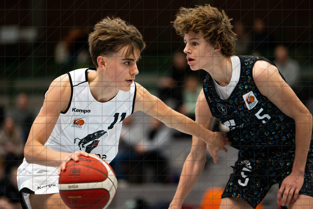 JBBL 24/25 | 23.11.2024 | Charisma Young Bulls vs. UBC Münster  | JBBL 24/25 | 23.11.2024 | Charisma Young Bulls vs. UBC Münster - - - - - CREDIT, www.bullenfotos.de, Martin König, Hörner Weg 40, D-49078 Osnabrück, +4917663732967, Nutzung und Weitergabe nur zu den vereinbarten Zwecken. Presseanfragen an Urheber. Alle Rechte beim Urheber. - - - - - - Realisiert mit Pictrs.com