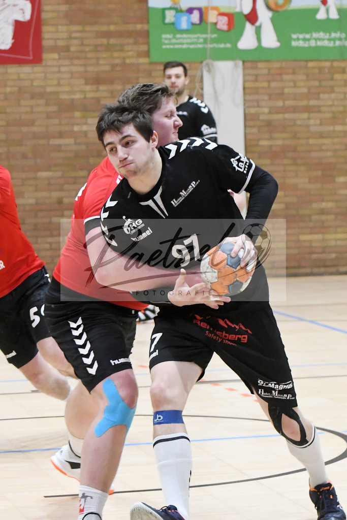20200125_HSGHGJ_0023 | Handball, Herren:   beim Spiel der Landesliga zwischen HSG Osnabrück vs. HG Jever/Schortens am 25.01.2020 in der OSC-Halle in Osnabrück, Deutschland.(Foto von Nico Paetzel) - Realisiert mit Pictrs.com