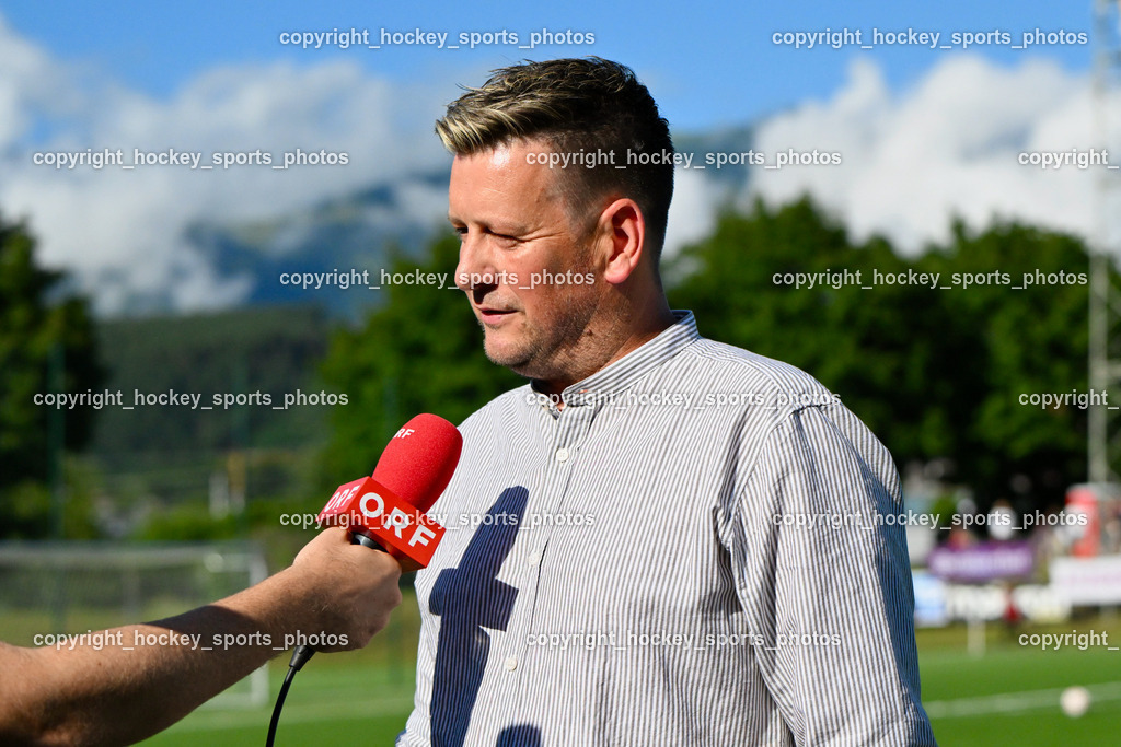 SVS Spittal Drau vs. FK Austria Wien 21.7.2023 | Headcoach SV Spittal Philipp Dabringer