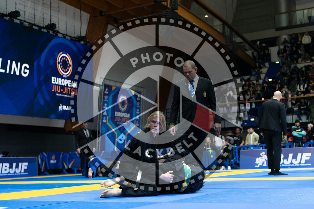 20240119PBB2376 | Fighters compete during the IBJJF European Championship in Paris, France, on January 19, 2024.