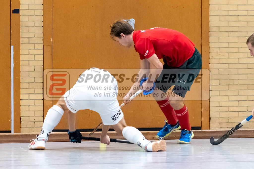 SFE_20230115_0063 | 1. Bundesliga Hockey Herren Schwarz-Weiss Neuss - Crefelder HTC am 15.01.2023 in  (Sporthalle Jahnerstrasse), Photo: Stephan Fehrmann 2022 (Sports-Gallery)