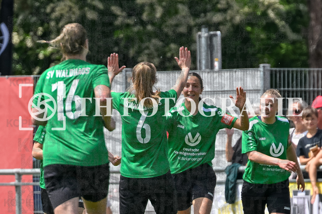GER, FC Hauingen - SV Waldhaus, Frauen-Fussball, Rothaus Bezirkpokal, Finale, Saison 2024/2025, 29.05.2025 | GER, FC Hauingen - SV Waldhaus, Frauen-Fussball, Rothaus Bezirkpokal, Finale, Saison 2024/2025, 29.05.2025Foto: TH Fotografie/Thomas Hess