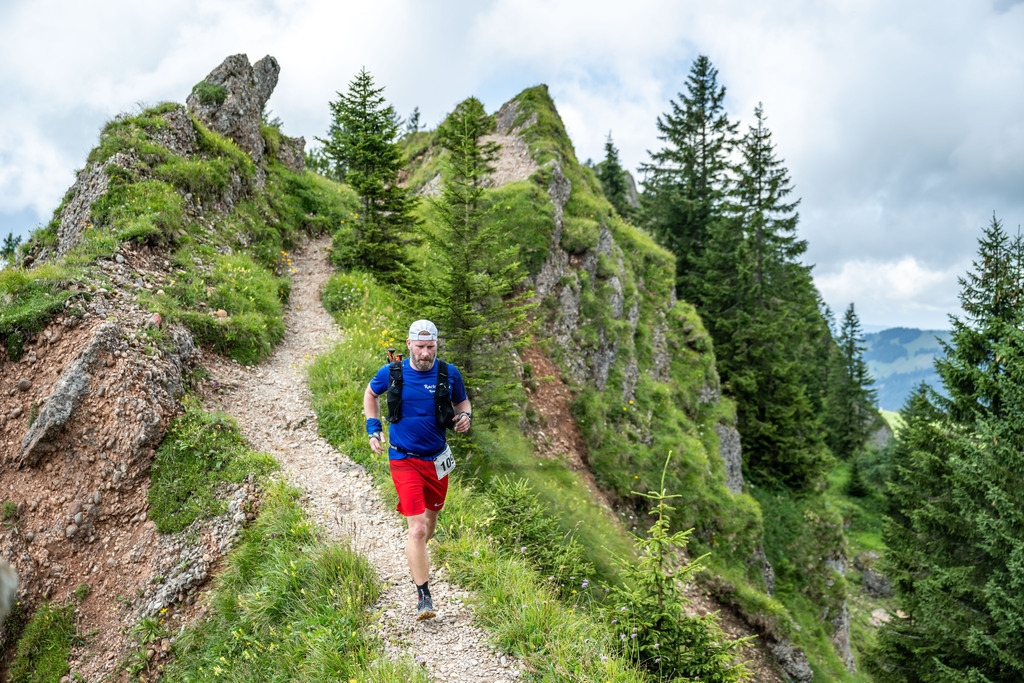 35. Gebirgsmarathon | 35. Gebirgsmarathon 2024 am 03.08.2024 in Immenstadt. Einer der anspruchsvollsten​und ältesten Bergläufe​Deutschlands im Naturpark Nagelfluhkette!(Foto: Dominik Berchtold/www.dberchtold.com)Instagram: @d_berchtold_foto 