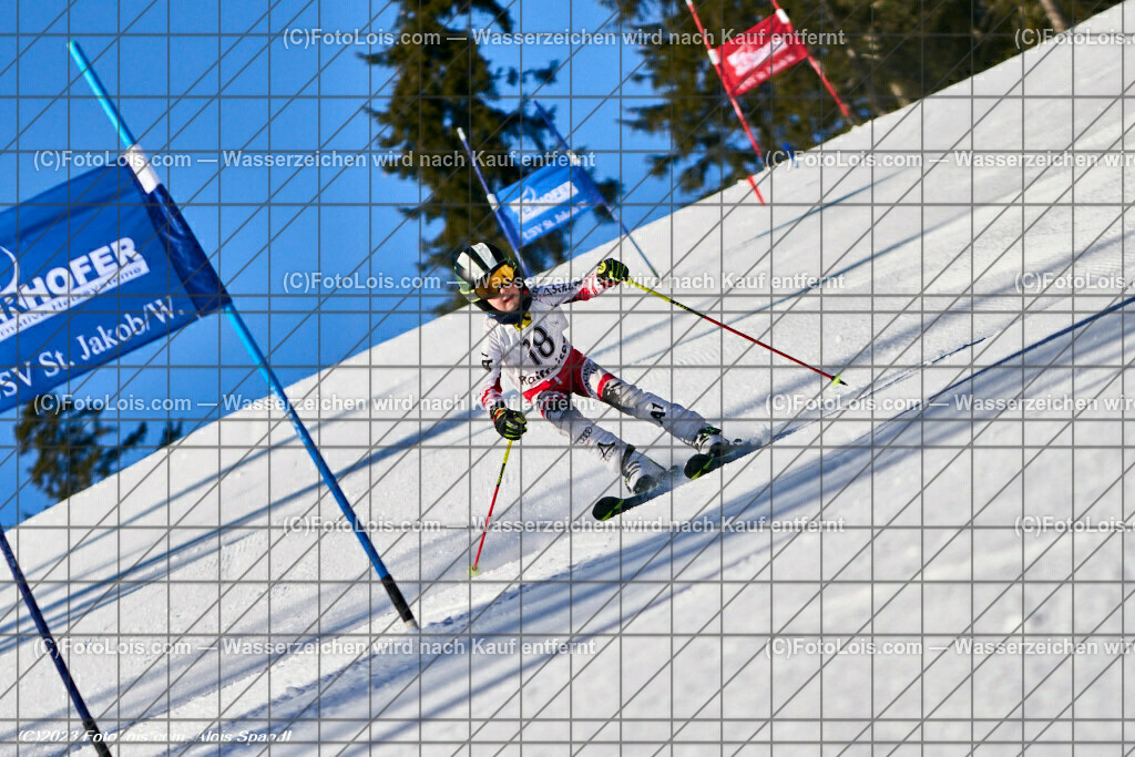 ALP7178_JOGLLAND-CUP-RTL_St-Jakob-Walde_Haibl Jonas | (C)FotoLois.com, Alois Spandl. Raiffeisen-Liebmarkt Sport 2000 Autohaus Felber-Fischer Jogllandcup, Skibezirk 7 - Joglland, Sa 20. Januar 2024.