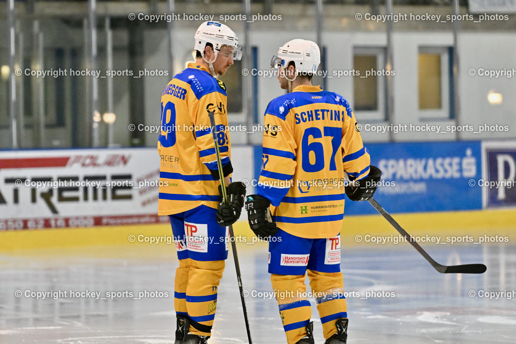 ESC Steindorf vs. EHC Althofen | #89 Herrnegger Lucas EHC Althofen, #67 Schettina Kevin EHC Althofen, ESC Steindorf vs. EHC Althofen, ESC Steindorf vs. EHC Alhofen am 03.03.2024 in Steindorf (Ossiachersee Halle), Austria, (Photo by Bernd Stefan)